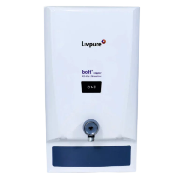Livpure Bolt Plus Copper | RO UV Mineralizer Water Purifier